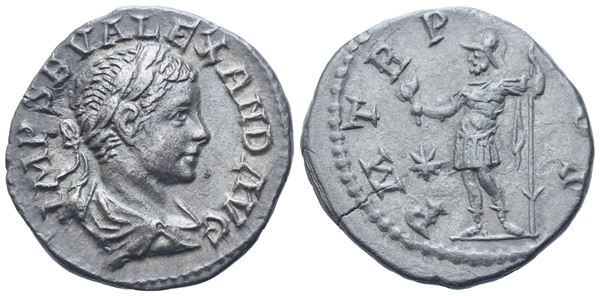 Severus Alexander (222-235), Denarius, Rome, 223; AR (2,55 g; 17,4 mm; 6 h)