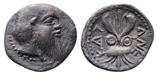 Sicily, Katane, c. 461-450 BC. AR Litra (11mm, 0.69g).