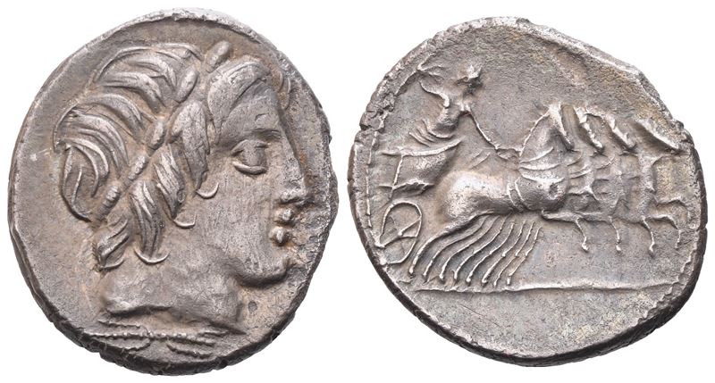 Anonymous, Denarius, 86 Bc; Ar (3,82 G; 19,2 MM; 7 H)
