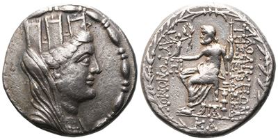 Seleukis And Pieria, Laodikeia, 78/7-16/5 Bc. Ar Tetradrachm (27 MM, 15.16 G), Year 18 (64/3 Bc).