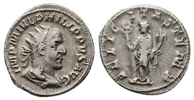 Philip i (244-249). Ar Antoninianus (22mm, 4.06g).