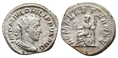 Philip i (244-249). Ar Antoninianus (22mm, 4.41g).