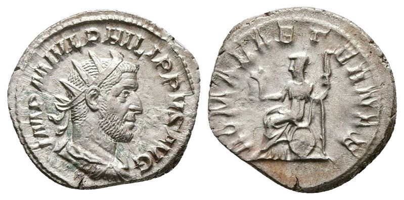 Philip i (244-249). Ar Antoninianus (22mm, 4.41g).
