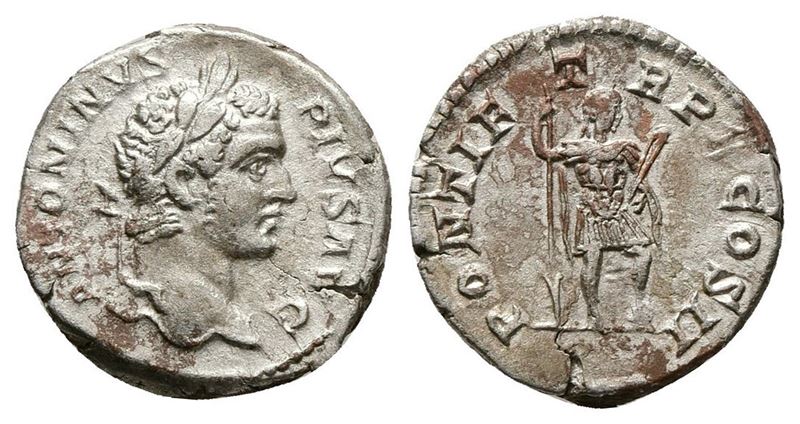 Caracalla (198-217). Ar Denarius (18mm, 3.95g).
