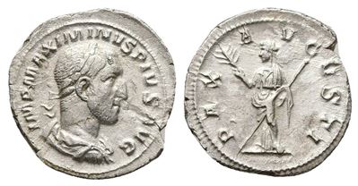 Maximinus i (235-238). Ar Denarius (21mm, 2.80g).