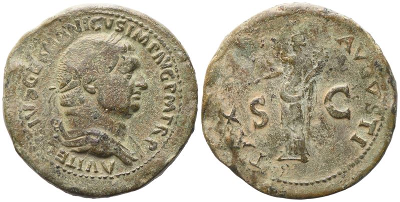 Vitellius (69), Sestertius, Rome, Late April-december 69; Æ (27 G; 37 MM; 6 H)