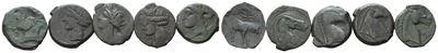 Lot Of 5 Æ Coins To Be Catalogued. Lot Sold As Is, No Returns.