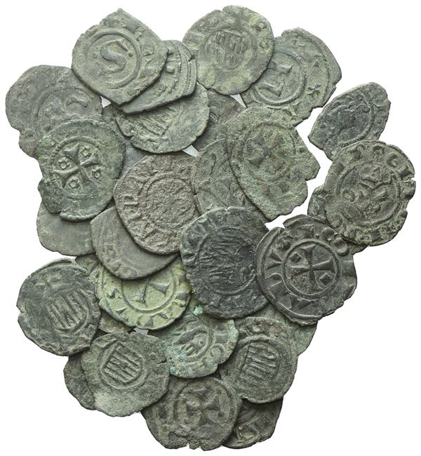 Lot of 31 Medieval Coins. lot sold as is, no return