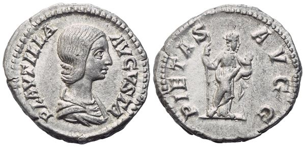 Plautilla Augusta (202-205), Denarius, Rome, 203-204; AR (3,66 g; 18,6 mm; 6 h)