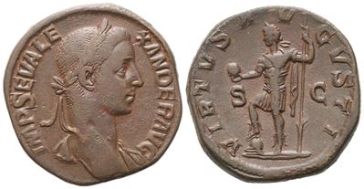 Severus Alexander (222-235), Sestertius, Rome, 230; Æ (20,26 G; 29 MM; 1 H)