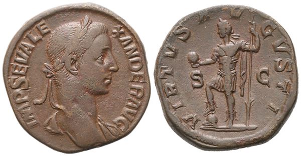 Severus Alexander (222-235), Sestertius, Rome, 230; Æ (20,26 g; 29 mm; 1 h)