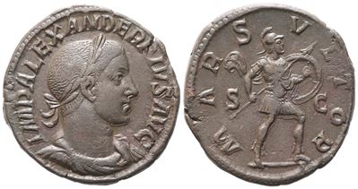 Severus Alexander (222-235), Sestertius, Rome, 232; Æ (19,35 G; 30,8 MM; 1 H)