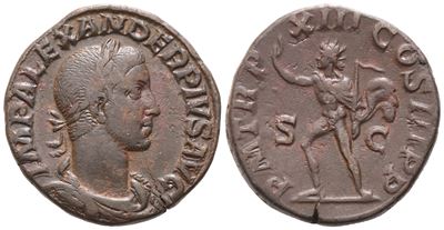 Severus Alexander (222-235), Sestertius, Rome, 234; Æ (21,42 G; 28,8 MM; 12 H)