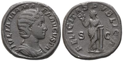 Julia Mamaea Augusta (222-235), Sestertius, Rome, 228; Æ (26,20 G; 31,5 MM; 12 H)