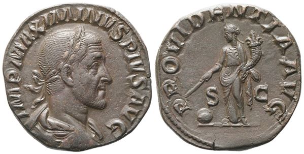 Maximinus I (235-238), Sestertius, Rome, c. 235-236; Æ (20 g; 29,7 mm; 12 h) 