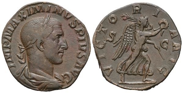 Maximinus I (235-238), Sestertius, Rome, c. 235-236; Æ (17,78 g; 29 mm; 12 h)