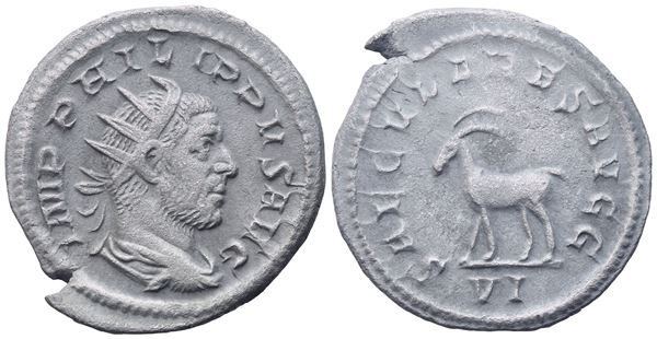 Philip I (244-249), Antoninianus, Rome, 248; AR (3,93 g; 23,5 mm; 6 h)