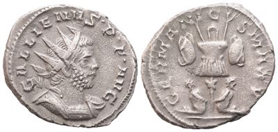 Gallienus (253-268), Antoninianus, Colonia Agrippinensis, C. 258/9; Ar (3,66 G; 22 MM; 6 H)