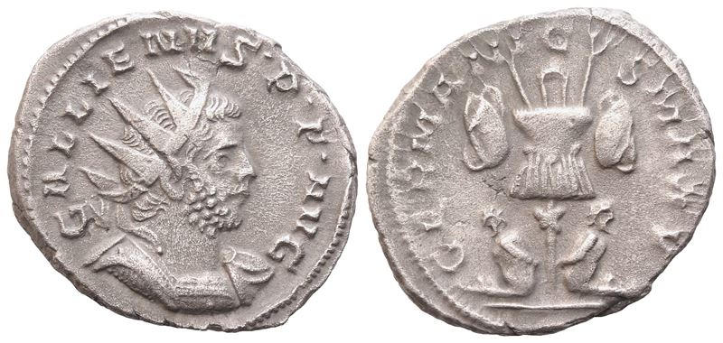 Gallienus (253-268), Antoninianus, Colonia Agrippinensis, C. 258/9; Ar (3,66 G; 22 MM; 6 H)