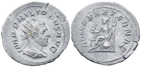 Philip I (244-249), Antoninianus, Rome, 244-247; AR (3,03 g; 23,6 mm; 6 h)
