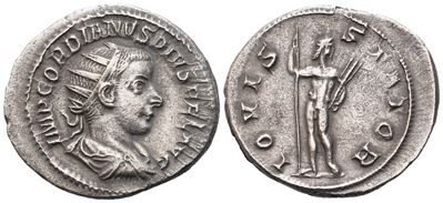 Gordian III (238-244), Antoninianus, Rome, C. 240; Ar (4,20g ; 23,2 MM; 6 H)