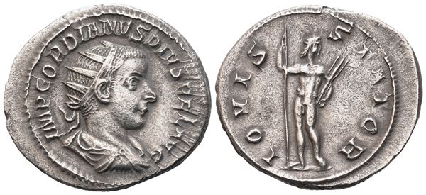 Gordian III (238-244), Antoninianus, Rome, c. 240; AR (4,20g ; 23,2 mm; 6 h)