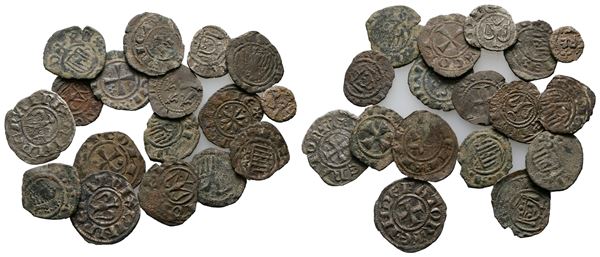 Lot of 17 Medieval Coins  - Auction Greek, Roman and Byzantine Coins	 - Bertolami Fine Art - Prague