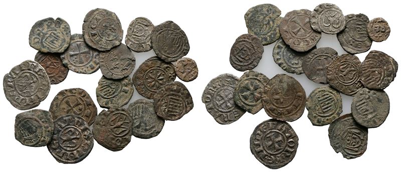 Lot Of 17 Medieval Coins