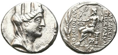Seleukis And Pieria, Laodikeia, 78/7-16/5 Bc. Ar Tetradrachm (27 MM, 14.87 G), Year 16 (66/5 Bc).
