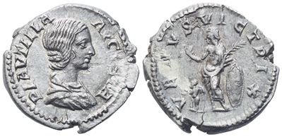 Plautilla Augusta (202-205), Denarius Struck Under Septimius Severus And Caracalla, Rome, 202-203...