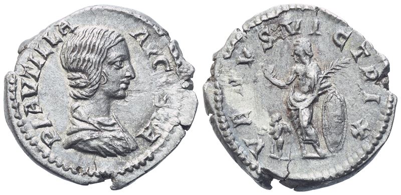 Plautilla Augusta (202-205), Denarius Struck Under Septimius Severus And Caracalla, Rome, 202-203...