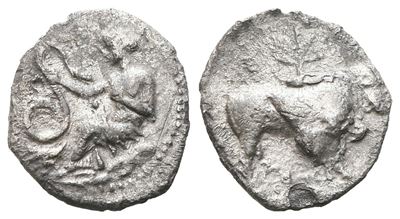 Sicily, Selinos, C. 410 Bc. Ar Litra (11 MM, 0.58 G).