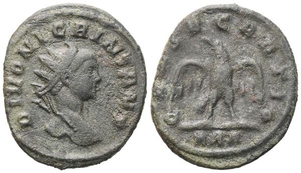 Divus Nigrinianus (died c. 284), Antoninianus struck under Carus, Rome, 284-285; BI (3,31 g; 22,2 mm; 6 h)