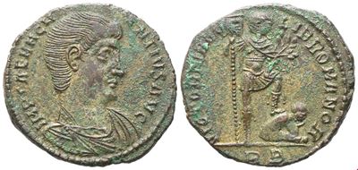 Magnentius (350-353), Æ 24 MM, Rome, 350; Æ (5,86 G; 24,3 MM; 6 H)