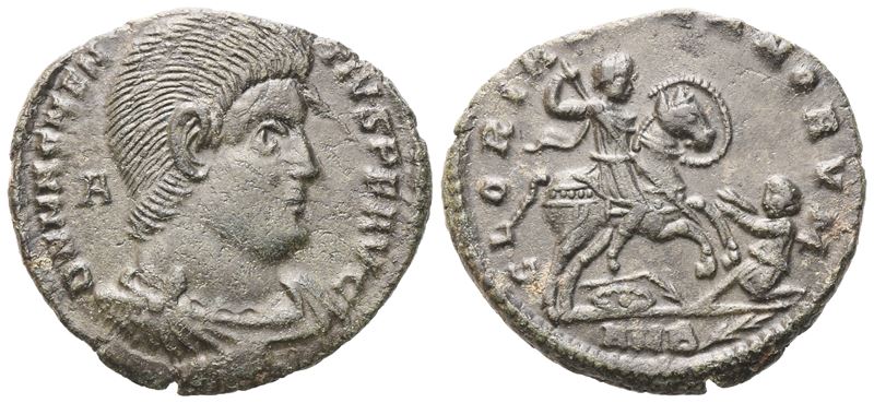 Magnentius (350-353), Centenionalis, Amiens, C. 350; Æ (4,74 G; 23 MM; 12 H)