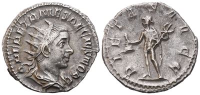 Herennius Etruscus Caesar (249-251), Antoninianus, Rome, 250-251; Æ (3,85 G; 21 MM; 6 H)