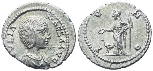 Julia  Maesa (218-224), Denarius, Uncertain mint in the East, c. 218-219; AR (3,11 g; 19,5 mm; 6 h)