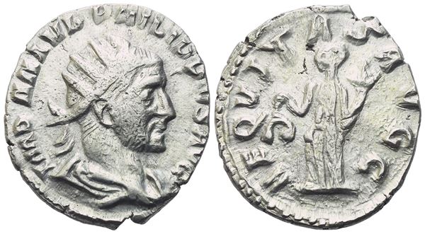 Philip II (247-249), Antonininianus (Barbaric imitation?), Antioch, 247; AR (3,93 g; 20,8 mm; 6 h)