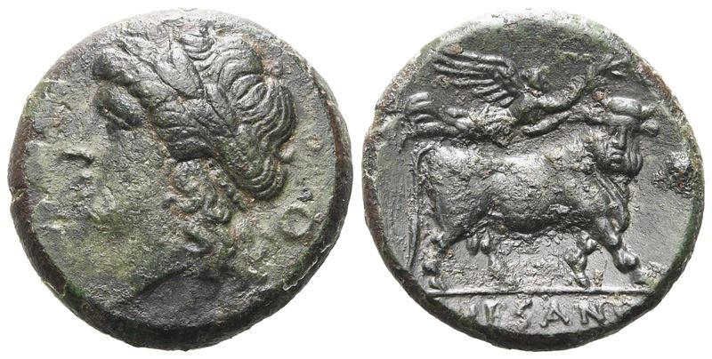 Northern Campania, Suessa Aurunca, C. 265-240 Bc. Æ (19 MM, 5.83 G).