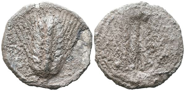 Southern Lucania, Metapontion, c. 540-510 BC. AR Stater (30 mm, 9.15 g).