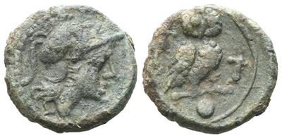 Northern Apulia, Teate, C. 225-200 Bc. Æ Uncia (14 MM, 2.64 G).