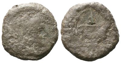 Anonymous, Quadrans, C. 206-195 Bc; Æ (8,08 G; 21,5 MM; 12 H)