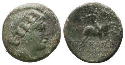 Anonimo, Semuncia di Roma (Æ), c. 217-215 a.C.