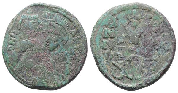 Heraclius (610-641). Æ 40 Nummi (33mm, 17.55g).