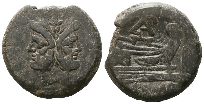 Uncertain, As, 169-158 Bc; Æ (25,84 G; 31,2 MM; 2 H)