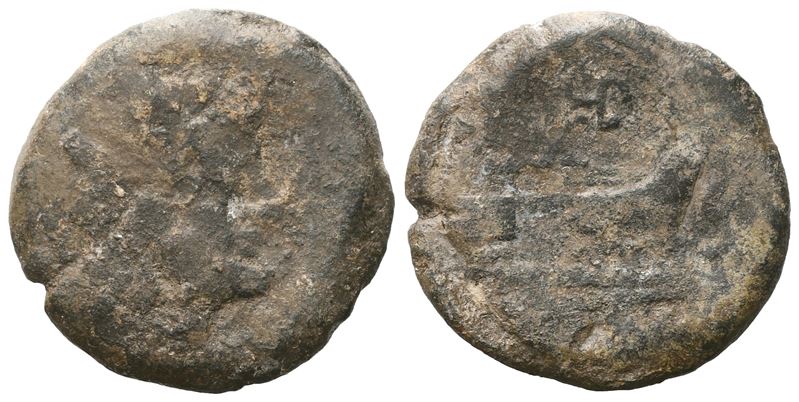 Anonymous (lplh Series), Semis, C. 194-190 Bc; Æ (12,94 G; 26,9 MM; 6 H)