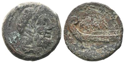 Anonymous, Semis, 86 Bc; Æ (6,11 G; 20 MM; 6 H)