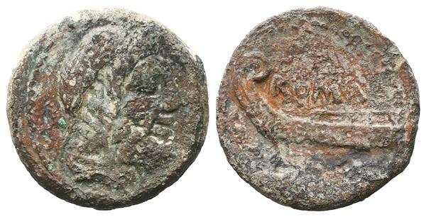Anonymous, Semis, 86 BC; Æ (6,11 g; 20 mm; 6 h)