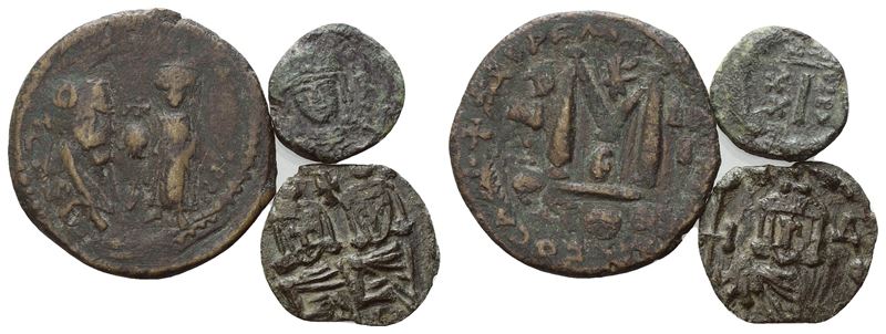 Justinian i (527-565). Æ 10 Nummi (17mm, 2.84g).