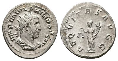 Philip i (244-249). Ar Antoninianus (23mm, 3.84g).
